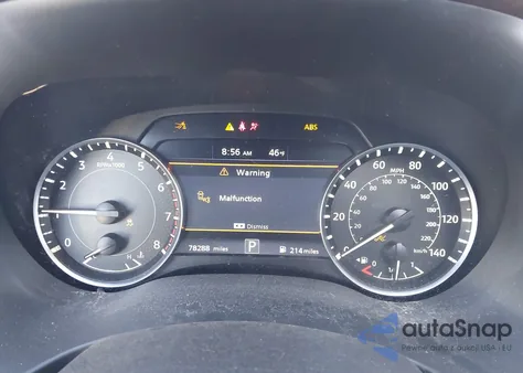 2022 Nissan Armada Platinum 2Wd z USA, uszkodzony, nr VIN JN8AY2DA1N9390786